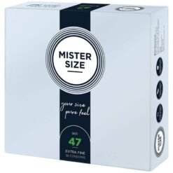 Comprar MISTER SIZE - PRESERVATIVOS TALLA XS 47 MM (36 UNIDADES) al mejor precio - Envíos Discretos