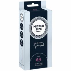 Comprar MISTER SIZE - PRESERVATIVOS TALLA XXL 64 MM (10 UNIDADES) al mejor precio - Envíos Discretos