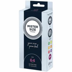 Comprar MISTER SIZE - PRESERVATIVOS TALLA XXL 64 MM (10 UNIDADES) al mejor precio - Envíos Discretos