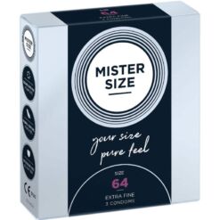 Comprar MISTER SIZE - PRESERVATIVOS TALLA XXL 64 MM (3 UNIDADES) al mejor precio - Envíos Discretos