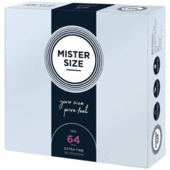 Comprar MISTER SIZE - PRESERVATIVOS TALLA XXL 64 MM (36 UNIDADES) al mejor precio - Envíos Discretos