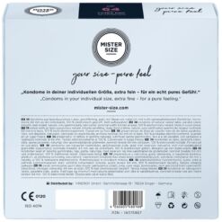 Comprar MISTER SIZE - PRESERVATIVOS TALLA XXL 64 MM (36 UNIDADES) al mejor precio - Envíos Discretos