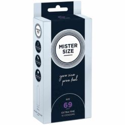 Comprar MISTER SIZE - PRESERVATIVOS TALLA XXXL 69 MM (10 UNIDADES) al mejor precio - Envíos Discretos