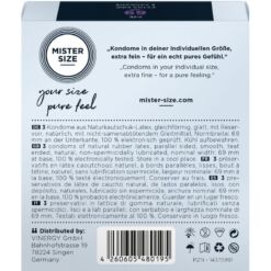 Comprar MISTER SIZE - PRESERVATIVOS TALLA XXXL 69 MM (3 UNIDADES) al mejor precio - Envíos Discretos