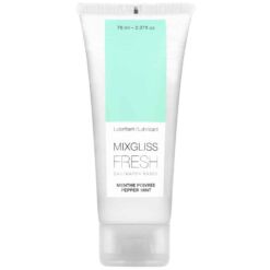 Comprar MIXGLISS - LUBRICANTE BASE AGUA EFECTO FRIO SABOR A MENTA 70 ML al mejor precio - Envíos Discretos