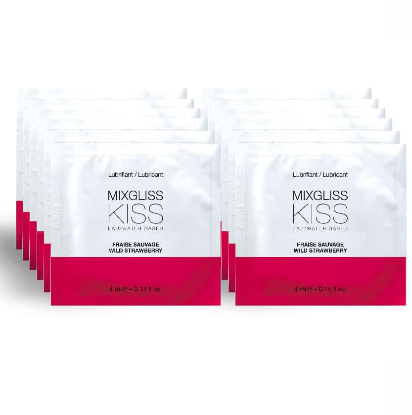 MIXGLISS - LUBRICANTE BASE AGUA SABOR A FRESA 12 MONODOSIS 4 ML - piKanteo | Despierta tu lado más piKante Comprar MIXGLISS - LUBRICANTE BASE AGUA SABOR A FRESA 12 MONODOSIS 4 ML al mejor precio - Envíos Discretos