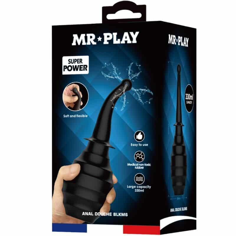 MR PLAY - DUCHA ANAL BLKM6 SUPER POWER NEGRO - piKanteo | Despierta tu lado más piKante Comprar MR PLAY - DUCHA ANAL BLKM6 SUPER POWER NEGRO al mejor precio - Envíos Discretos