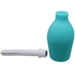 Comprar MR PLAY - PERA ANAL DUCHA DE GOMA AZUL al mejor precio - Envíos Discretos