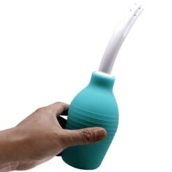 Comprar MR PLAY - PERA ANAL DUCHA DE GOMA AZUL al mejor precio - Envíos Discretos