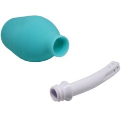 Comprar MR PLAY - PERA ANAL DUCHA DE GOMA AZUL al mejor precio - Envíos Discretos