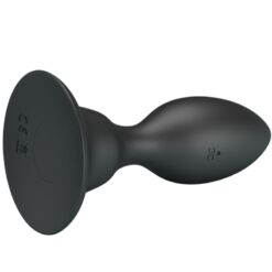 Comprar MR PLAY - PLUG ANAL CON VIBRACIÓN NEGRO CONTROL REMOTO al mejor precio - Envíos Discretos