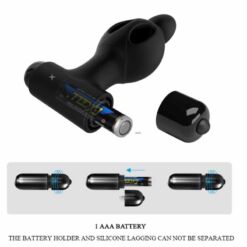 Comprar MR PLAY - PLUG ANAL DE SILICONA CON VIBRACIÓN al mejor precio - Envíos Discretos