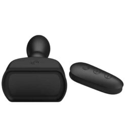 Comprar MR PLAY - PLUG ANAL HINCHABLE NEGRO CONTROL REMOTO al mejor precio - Envíos Discretos