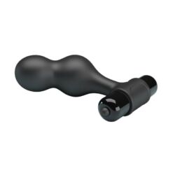 Comprar MR PLAY - PLUG ANAL VIBRADOR DE SILICONA NEGRO al mejor precio - Envíos Discretos