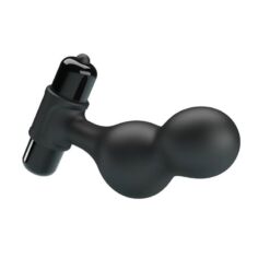 Comprar MR PLAY - PLUG ANAL VIBRADOR DE SILICONA NEGRO al mejor precio - Envíos Discretos