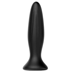 Comprar MR PLAY - PLUG ANAL VIBRADOR NEGRO RECARGABLE al mejor precio - Envíos Discretos