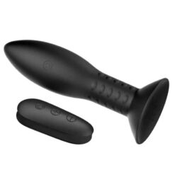 Comprar MR PLAY - PLUG CON BOLAS ROTADORAS NEGRO CONTROL REMOTO al mejor precio - Envíos Discretos