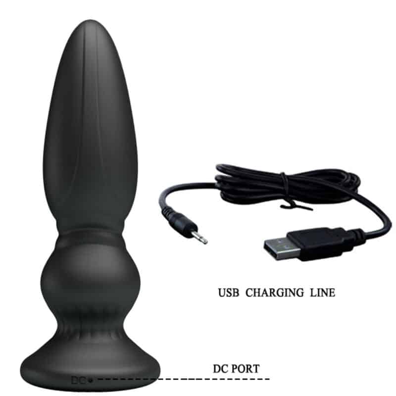 MR PLAY - VIBRADOR POTENTE CONTROL REMOTO ANAL PLUG NEGRO - piKanteo | Despierta tu lado más piKante Comprar MR PLAY - VIBRADOR POTENTE CONTROL REMOTO ANAL PLUG NEGRO al mejor precio - Envíos Discretos