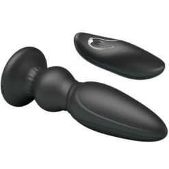 Comprar MR PLAY - VIBRADOR POTENTE CONTROL REMOTO ANAL PLUG NEGRO al mejor precio - Envíos Discretos