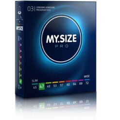 Comprar MY SIZE - PRO PRESERVATIVOS 47 MM 3 UNIDADES al mejor precio - Envíos Discretos