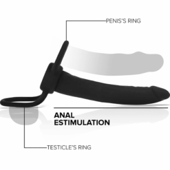 Comprar MYTHOLOGY - COBI ONYX ACCOMODATOR ARNÉS PARA DOBLE PENETRACIÓN SILICONA al mejor precio - Envíos Discretos