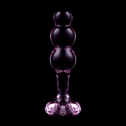 Comprar NEBULA SERIES BY IBIZA - MODELO 1 PLUG CRISTAL ROSA 10.5 CM -O- 3 CM al mejor precio - Envíos Discretos
