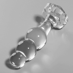 Comprar NEBULA SERIES BY IBIZA - MODELO 1 PLUG CRISTAL TRANSPARENTE 10.5 CM -O- 3 CM al mejor precio - Envíos Discretos