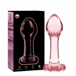 Comprar NEBULA SERIES BY IBIZA - MODELO 2 PLUG CRISTAL ROSA 11 CM -O- 3.5 CM al mejor precio - Envíos Discretos