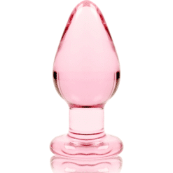 Comprar NEBULA SERIES BY IBIZA - MODELO 3 PLUG CRISTAL ROSA 11 CM -O- 5 CM al mejor precio - Envíos Discretos