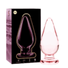 Comprar NEBULA SERIES BY IBIZA - MODELO 4 PLUG CRISTAL ROSA 11 CM -O- 5 CM al mejor precio - Envíos Discretos