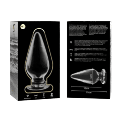 Comprar NEBULA SERIES BY IBIZA - MODELO 4 PLUG CRISTAL TRANSPARENTE 11 CM -O- 5 CM al mejor precio - Envíos Discretos