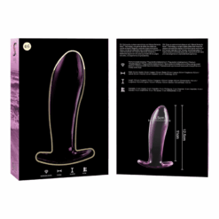 Comprar NEBULA SERIES BY IBIZA - MODELO 5 PLUG CRISTAL ROSA 12.5 CM -O- 3.5 CM al mejor precio - Envíos Discretos