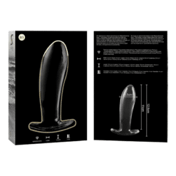 Comprar NEBULA SERIES BY IBIZA - MODELO 5 PLUG CRISTAL TRANSPARENTE 12.5 CM -O- 3.5 CM al mejor precio - Envíos Discretos
