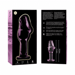 Comprar NEBULA SERIES BY IBIZA - MODELO 6 PLUG CRISTAL ROSA 12.5 CM -O- 4 CM al mejor precio - Envíos Discretos