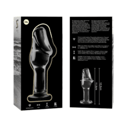 Comprar NEBULA SERIES BY IBIZA - MODELO 6 PLUG CRISTAL TRANSPARENTE 12.5 CM -O- 4 CM al mejor precio - Envíos Discretos