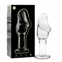Comprar NEBULA SERIES BY IBIZA - MODELO 6 PLUG CRISTAL TRANSPARENTE 12.5 CM -O- 4 CM al mejor precio - Envíos Discretos