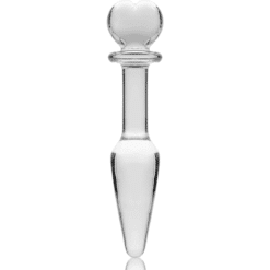 Comprar NEBULA SERIES BY IBIZA - MODELO 7 PLUG CRISTAL TRANSPARENTE 13.5 CM -O- 3 CM al mejor precio - Envíos Discretos