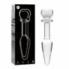 Comprar NEBULA SERIES BY IBIZA - MODELO 7 PLUG CRISTAL TRANSPARENTE 13.5 CM -O- 3 CM al mejor precio - Envíos Discretos