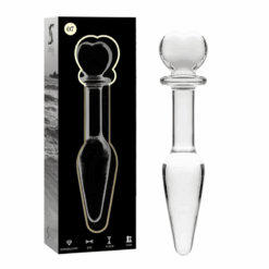 Comprar NEBULA SERIES BY IBIZA - MODELO 7 PLUG CRISTAL TRANSPARENTE 13.5 CM -O- 3 CM al mejor precio - Envíos Discretos