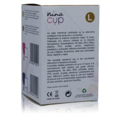 Comprar NINA KIKÍ - COPA MENSTRUAL ROSA - TALLA L al mejor precio - Envíos Discretos