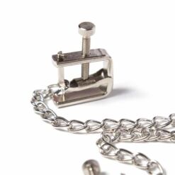 Comprar OHMAMA FETISH - PINZAS METALICAS TORNILLO CON CADENA al mejor precio - Envíos Discretos