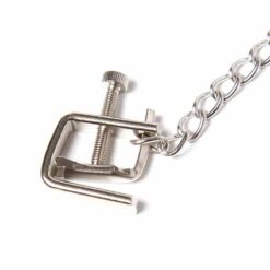 Comprar OHMAMA FETISH - PINZAS METALICAS TORNILLO CON CADENA al mejor precio - Envíos Discretos