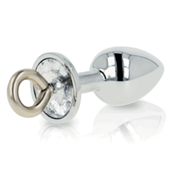 Comprar OHMAMA FETISH - PLUG ANAL METÁLICO CON ANILLA al mejor precio - Envíos Discretos