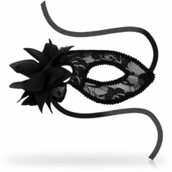 Comprar OHMAMA - MASKS ANTIFAZ CON ENCAJES Y FLOR NEGRO al mejor precio - Envíos Discretos