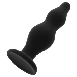 Comprar OHMAMA - PLUG ANAL DE SILICONA NIVELADO 12 CM al mejor precio - Envíos Discretos