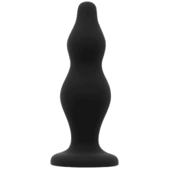 Comprar OHMAMA - PLUG ANAL DE SILICONA NIVELADO 12 CM al mejor precio - Envíos Discretos