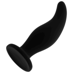Comprar OHMAMA - PLUG ANAL SILICONA CURVADO PUNTO P 12 CM al mejor precio - Envíos Discretos