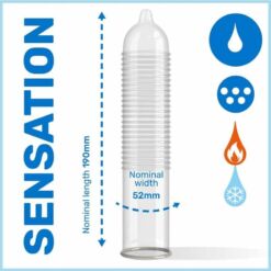 Comprar PASANTE - CLIMAX 6 EFECTO CALOR + 6 EFECTO FRIO / 12UNIDADES al mejor precio - Envíos Discretos