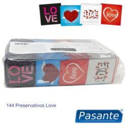 Comprar PASANTE - PRESERVATIVO LOVE BOLSA 144 UNIDADES al mejor precio - Envíos Discretos