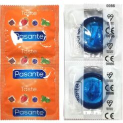 Comprar PASANTE - PRESERVATIVO SABOR ARANDANO BOLSA 144 UNIDADES al mejor precio - Envíos Discretos